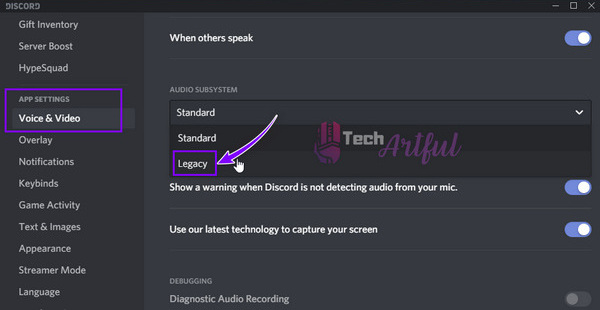 Discord voice chat lagging when in games