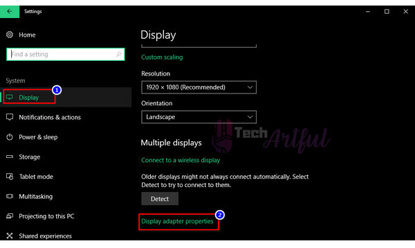 display-settings-adapter-properties