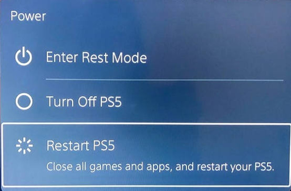 restart-or-reset-your-playstation-5